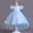 NEW Sky Blue, variant on Dresses for Girls Fancy Spring Party Colorful Train Gown Birthday Party Size Sun Dress
