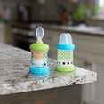 thumbnail image 3 of Sassy Baby Food Nurser â€“ 4+ Months Set of 2- 4oz 100% Silicone Nipple and Spoon BPA-Free, 3 of 3