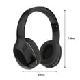 thumbnail image 3 of GFHFHITJ Active Noise Cancelling Headphones Bluestooth Headphones Wireless Headphones Over Ear with Microphone Deep Bass, Comfortable Protein Earpads, 30 Hours Playtime for Travel/Work, Ck, 3 of 8