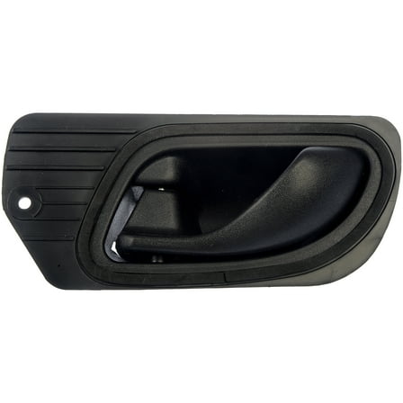 Dorman 80658 Front Driver Side Interior Door Handle for Specific Ford Models, Black; Textured