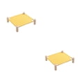 thumbnail image 4 of Billuyoard Cama para mascotas elevada resistente y duradera - Madera de pino para mascotas pequeñas Cama para mascotas desmontable y lavable Type6 NO6, 4 of 6