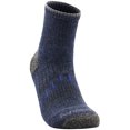 thumbnail image 3 of Avalanche Men's Quick Drying Merino Wool Blend Quarter Socks With Arch Support 2-Pack, 3 of 8
