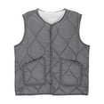 thumbnail image 2 of Ailaofu Womens Jacket Lightweight Vest Cozy Sleeveless Cardigan Button Waistcoat Outerwear with Pocket, 2 of 6