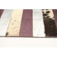 thumbnail image 2 of ECARPETGALLERY 4'0" x 6'0" Contemporary Cowhide Patchwork Handmade Area Rug for Living Room, Dining Room and Bedroom in Brown, 2 of 9