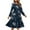 01 Navy 2, variant on Fewfanhot Womens Dresses Long Sleeveless Casual Summer Dresses, High Waist Swing Maxi Long Dress, Evening Dress for Party
