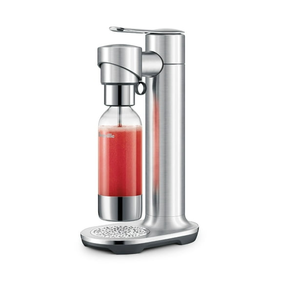 Carbonatador de bebidas gaseosas Breville the InFizz™ Fusion, BCA800BSS, acero inoxidable cepillado