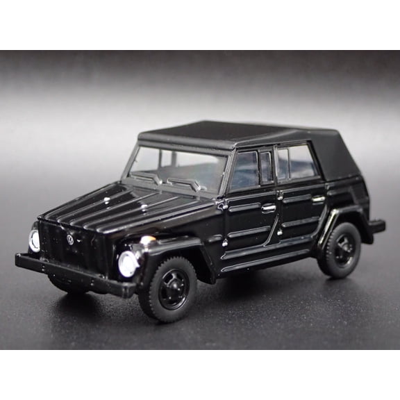 Open Box VOLKSWAGEN THING TYPE 181 BLACK 1:64 SCALE COLLECTIBLE DIORAMA DIECAST MODEL CAR