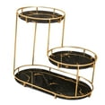 thumbnail image 1 of jifeng Multifunction Freestanding Counter Top Storage Holder Tray Rack Bathroom Storage black, 1 of 5