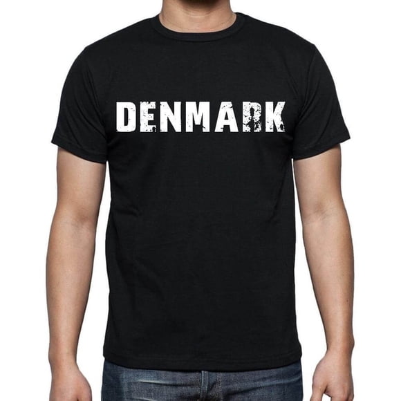 Men's Graphic T-Shirt Denmark Eco-Friendly Limited Edition Short Sleeve Tee-Shirt Vintage Birthday Gift Novelty