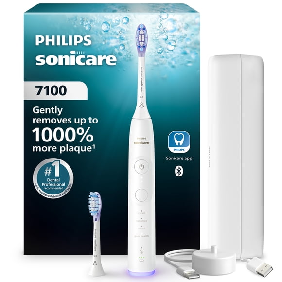 Philips Sonicare Series 7100 Rechargeable Toothbrush, White, HX7420