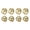Gold, variant on Uxcell Ball Lamp Finials Caps Knob, Dual Thread Polished Brass Lamp Screw Cap Light Finial Knob for Table Light Chandelier Lighting Fixture DIY Repair Bronze 2