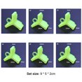 thumbnail image 5 of Opolski 100Pcs/Set Fishing Hooks Cover Reusable Protective ABS Lightweight Durable Treble Hooks Sheath Case for Fishing, 5 of 8