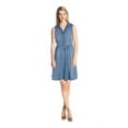 thumbnail image 3 of Vans Womens Lou Shirt Dress, Blue, Small, 3 of 3