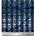 thumbnail image 1 of Soimoi Cotton Voile Fabric Abstract Dots Shirting Printed Fabric 1 Yard 42 Inch Wide, 1 of 3