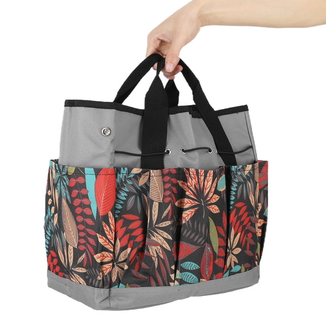 Gardening Tool Organizer Bag, Gardening Tools Storage Bag Multiple Pockets Lightweight for Hold Garden Tools for Maintenance Tools Storage