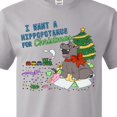 thumbnail image 3 of Inktastic I Want a Hippopotamus for Christmas T-Shirt, 3 of 4
