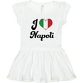 thumbnail image 3 of Inktastic I Heart Napoli Girls Toddler Dress, 3 of 5