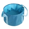 thumbnail image 2 of 16L Collapsible Camping Bucket Portable Travel Folding Water Container Wash Basin, 2 of 7