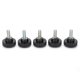 thumbnail image 1 of High quality 5pcs Hand-tightened grip knob straight-grained handle M8*32*20, 1 of 5
