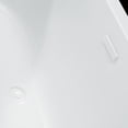 thumbnail image 5 of Virgo 63 in. Freestanding Acrylic Tub in Glossy White, 5 of 5