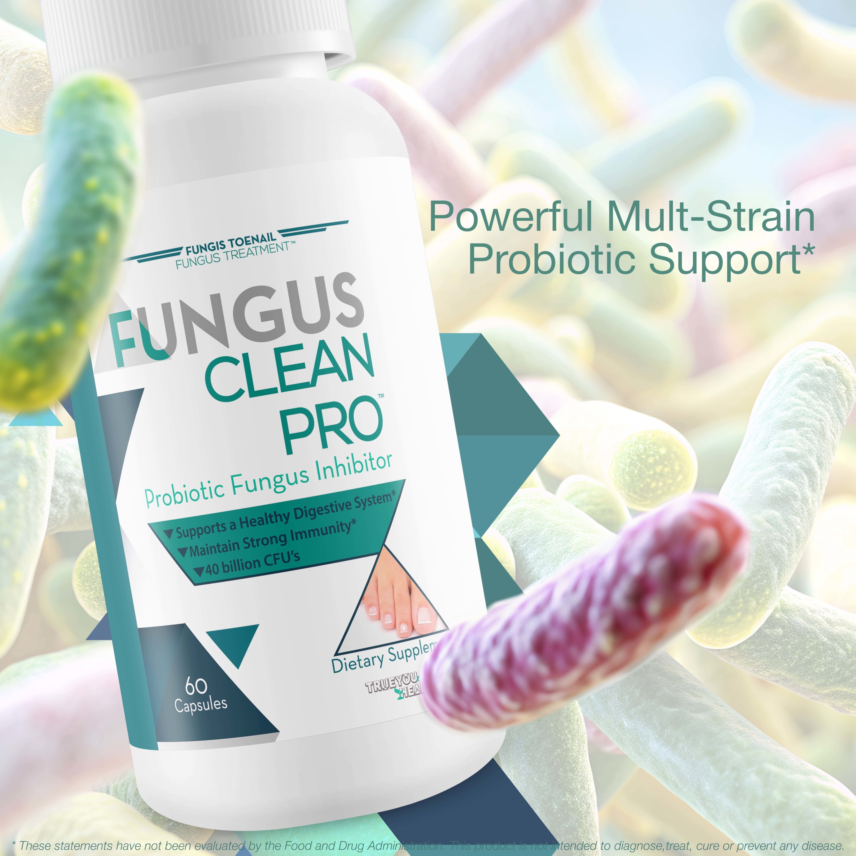 Fungus Clean Pro - Probiotic Fungus Inhibitor - Fight Off Fungus from The Inside Out with This Powerful Fungus Defense probiotic Protect Your Body from Fungus