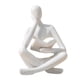 thumbnail image 3 of Thinker estatua decoración adornos artesanías figuras estilo nórdico coleccionables resina escultura arte figurita para regalo estante estudio hogar 85 cm x 6 cm x 115 cm Macarena Figura Lector abstracto, 3 of 8