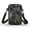 Black Cat Yellow Eyes Print, variant on Chririnla Vintage Hawaiian Floral & Palm Leaf Pattern Crossbody Purse, Adjustable Strap Small Purse Multi-Purpose Cell Phone Purses for Travel Running