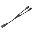 thumbnail image 1 of Cable de alimentación IE, IEC320 C8 para duplicar la integración perfecta de los cables de alimentación del cable de alimentación IE, 1 of 8