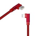 thumbnail image 2 of Double Elbow USB Cable 2A cable USB cable Sync Data Nylon Woven TPE High Speed Charging Cable for Android/IOS/Type-C, 2 of 6