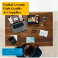 thumbnail image 2 of Prismacolor Technique, Art Supplies and Digital Art Lessons, Landscape Drawing Set, 25 Count, Adult, 2 of 7