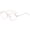 Rose Gold, variant on 5.5 Inch Polygon Blue Light Blocking Glasses for Women Men, Vintage Octagon Square Non-Prescription Metal Eyeglasses, Blue Light Glasses for Women Men Vintage Octagonal Metal Gold Frame Glasses