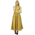 thumbnail image 5 of Phagun Women Ethnic Top Dress Designer Kurta Cotton Floral Anarkali Kurti Tunic, 5 of 6