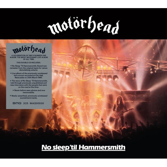 Motorhead - No Sleep 'Til Hammersmith - Music & Performance - CD