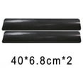 thumbnail image 4 of 4Pcs 4D Carbon Fiber Black Car Door Sill Scuff Plate Cover Anti Scratch Sticker, 4 of 24