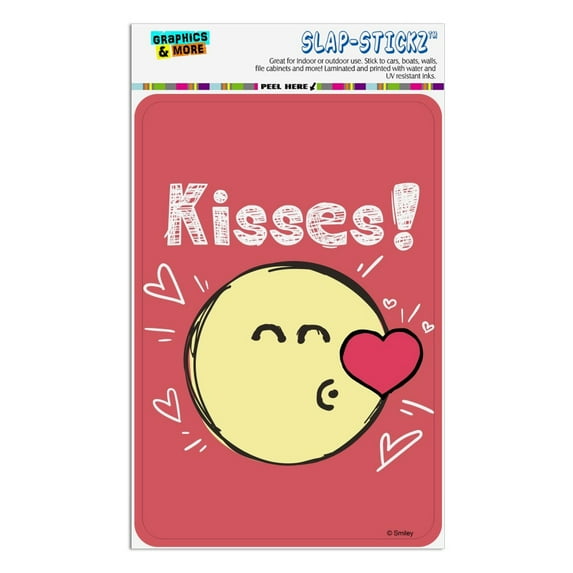 Kisses Heart Smiley Face Love Officially Licensed Home Business Office Sign