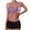 H-Purple, variant on Wyobmus Women Plus Size Bikini Sets Tummy Control 2 Piece Swimsuits V Neck Criss Cross Beachwear Twist Front Printing Bathing Suit C-Hot Pink