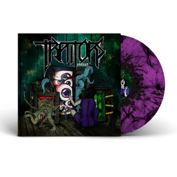 Traitors - Phobias - Purple/Black - Music & Performance - Vinyl