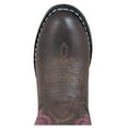 thumbnail image 2 of SMOKY MOUNTAIN BOOTS Kids Monterey Western Boots, Color: Brown/Pink, Size: 9.5, Width: R, 2 of 6