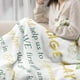 thumbnail image 5 of LHSHID Wedding Gifts Bridal Shower Gifts for Bride and Groom Engagement Gifts for Couple Valentine‘s Day Present for Husband and Wife Newlywed Marriage Prayer Blanket Gifts 50x60in, 5 of 6
