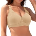 thumbnail image 3 of WCJM Up To 50% Off Bra Women Variety Of Underwear Pack Cotton Bra Beige,Xxl, 3 of 3