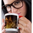 thumbnail image 2 of 3drose, China, Shanghai, Oriental Pearl Tv Tower, City Skyline-as07 Pox0427 - Pete Oxford, 15oz Two-tone Red Mug, 2 of 6
