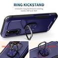 thumbnail image 3 of Samsung Galaxy S20 Case, Dteck Hybrid Rugged Shockproof Case with Ring Holder Kickstand, Compatible with Magnet Car Mount, Support Wireless Charging For Samsung Galaxy S20, Blue, 3 of 7