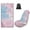 Blue and Pink-Cherry Blossom, variant on Kuiaobaty Dragonfly Print Car Seat Towel Cover After Gym Mushroom Daisy Print Towel Car Seat Covers with Storage Bag Quick-Dry Sweat Towel for Gym Workout, Running, Swimming, Beach and Hiking