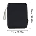 thumbnail image 2 of Student Learning Tablet Laptop Bag, 10.9 Inch Green Protective Case With Soft Lining For Students School Commute And Daily Use, 2 of 4