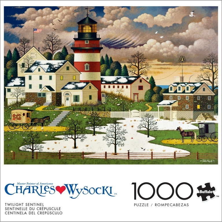 Buffalo Games Charles Wysocki Twilight Sentinel 1000-Piece 26.75 x