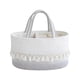 thumbnail image 2 of Uuiauoio Diaper Caddy Organizer Cotton Rope Basket Boho Nursery Decor Cute Woven Tassel Portable Diaper Organizer for Changing Table Baby Shower Gifts for Newborn Essentials, 2 of 6