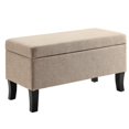 thumbnail image 4 of Convenience Concepts Designs4Comfort Winslow Storage Ottoman in Tan Fabric, 4 of 4