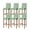 Green, variant on Pink Plaid Bar Stool Covers Set of 2, Spring Farmhouse Buffalo Checkered Stretch Washable Bar Chair Covers with Backs, Removable Pub Counter Height Chair Cover for Kitchen Dining Room Cafe
