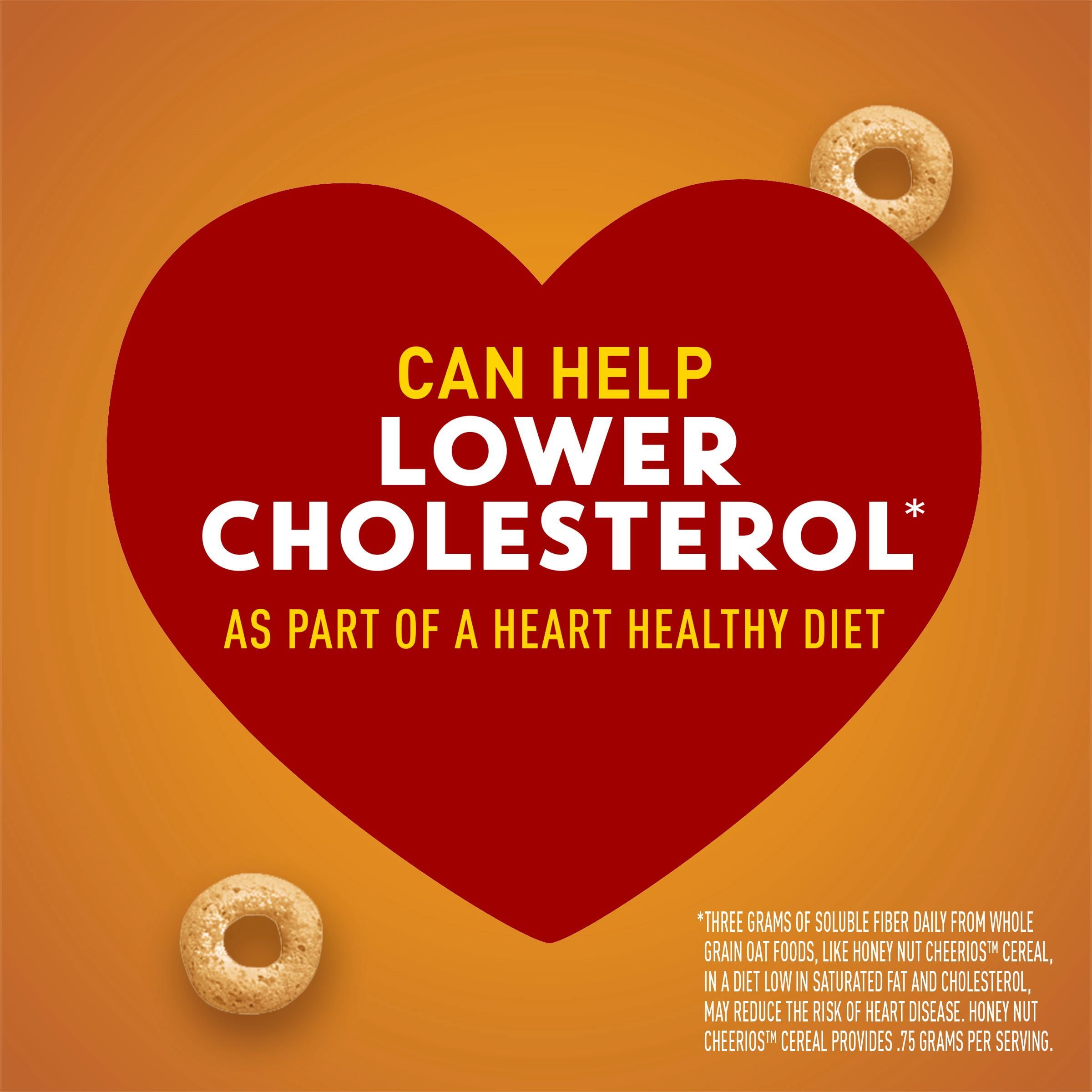 Honey Nut Cheerios Heart Healthy Gluten Free Breakfast Cereal, Value Bag, 32 oz (Pack 6)