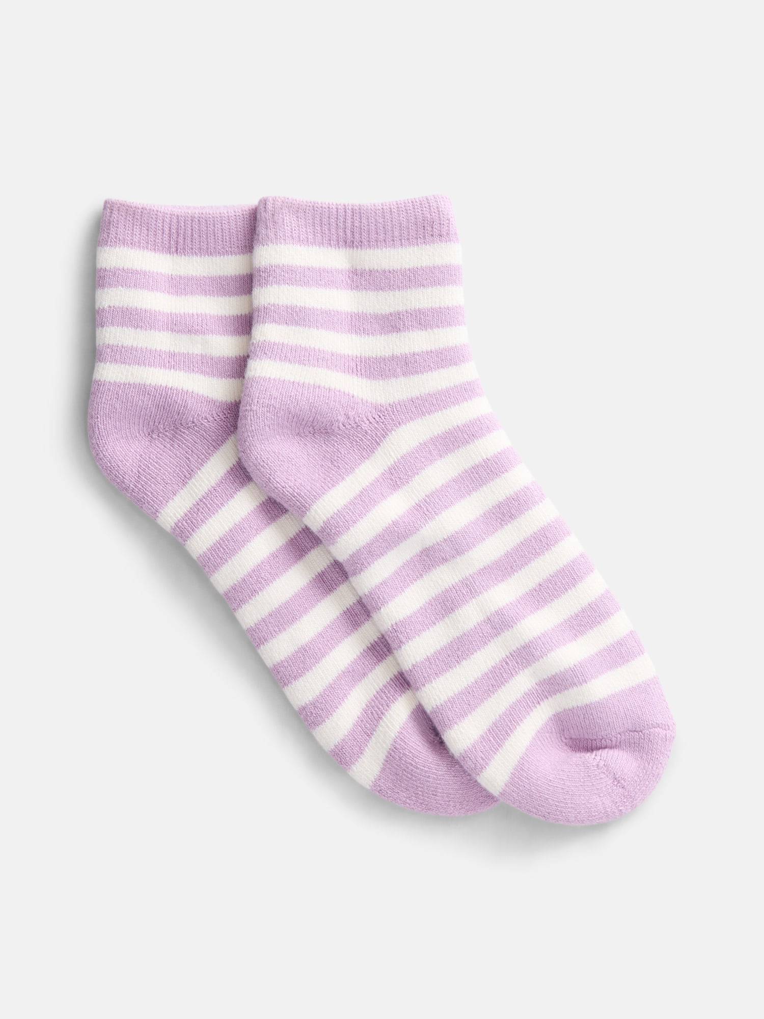 Joyspun Women's Comfort Full Terry Ankle Socks, 3-Pack, Size 4-10